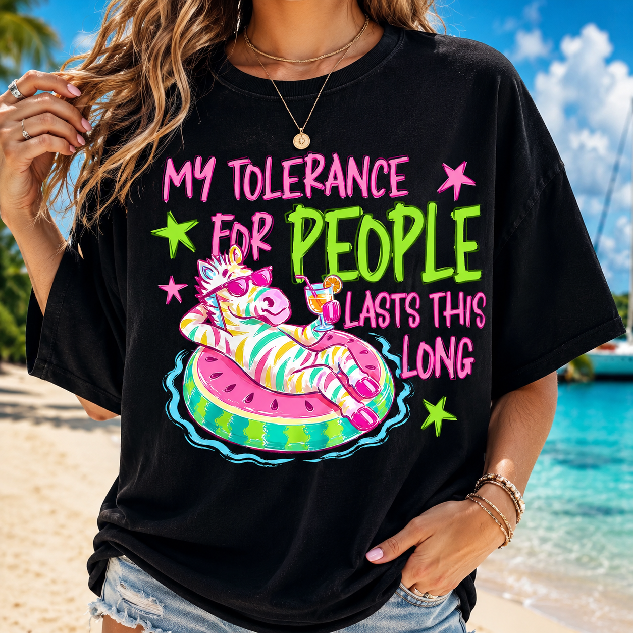 My Tolerance for People Lasts This Long