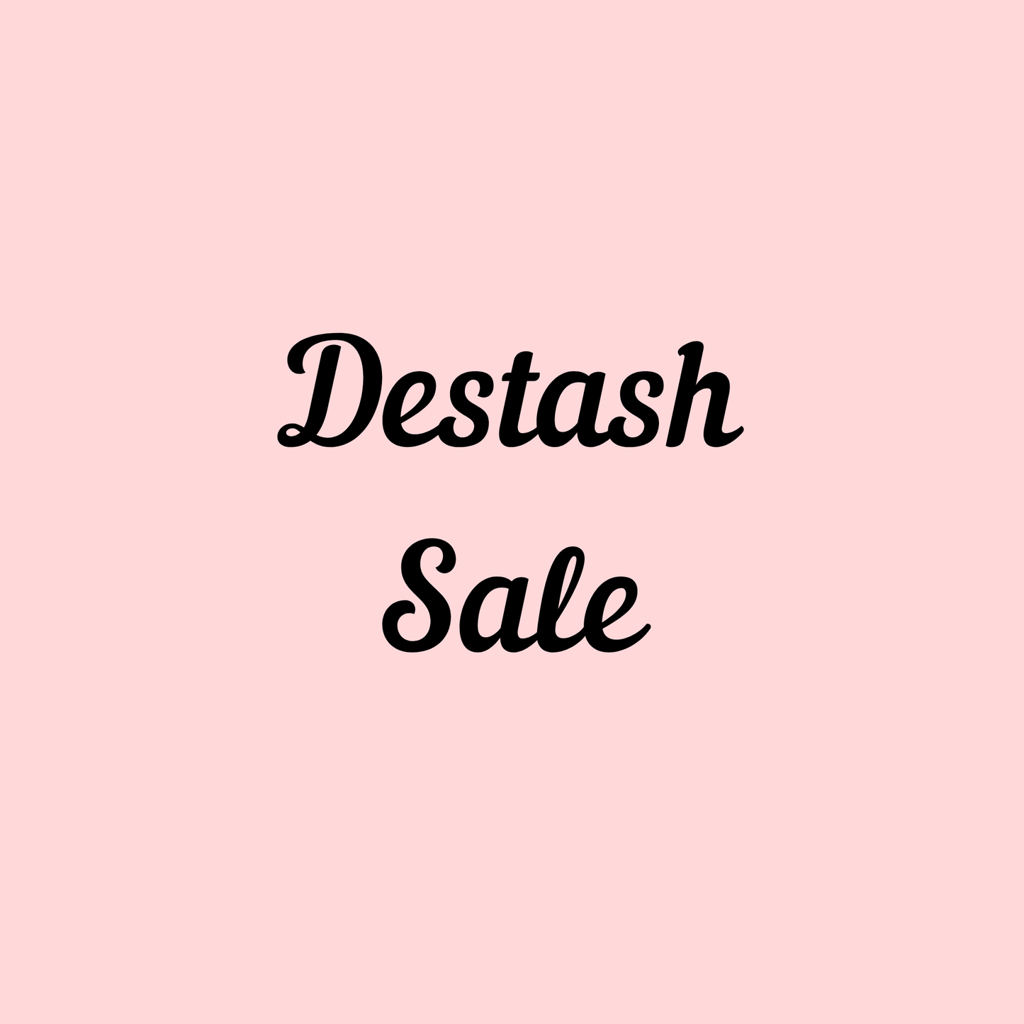 Destash Sale