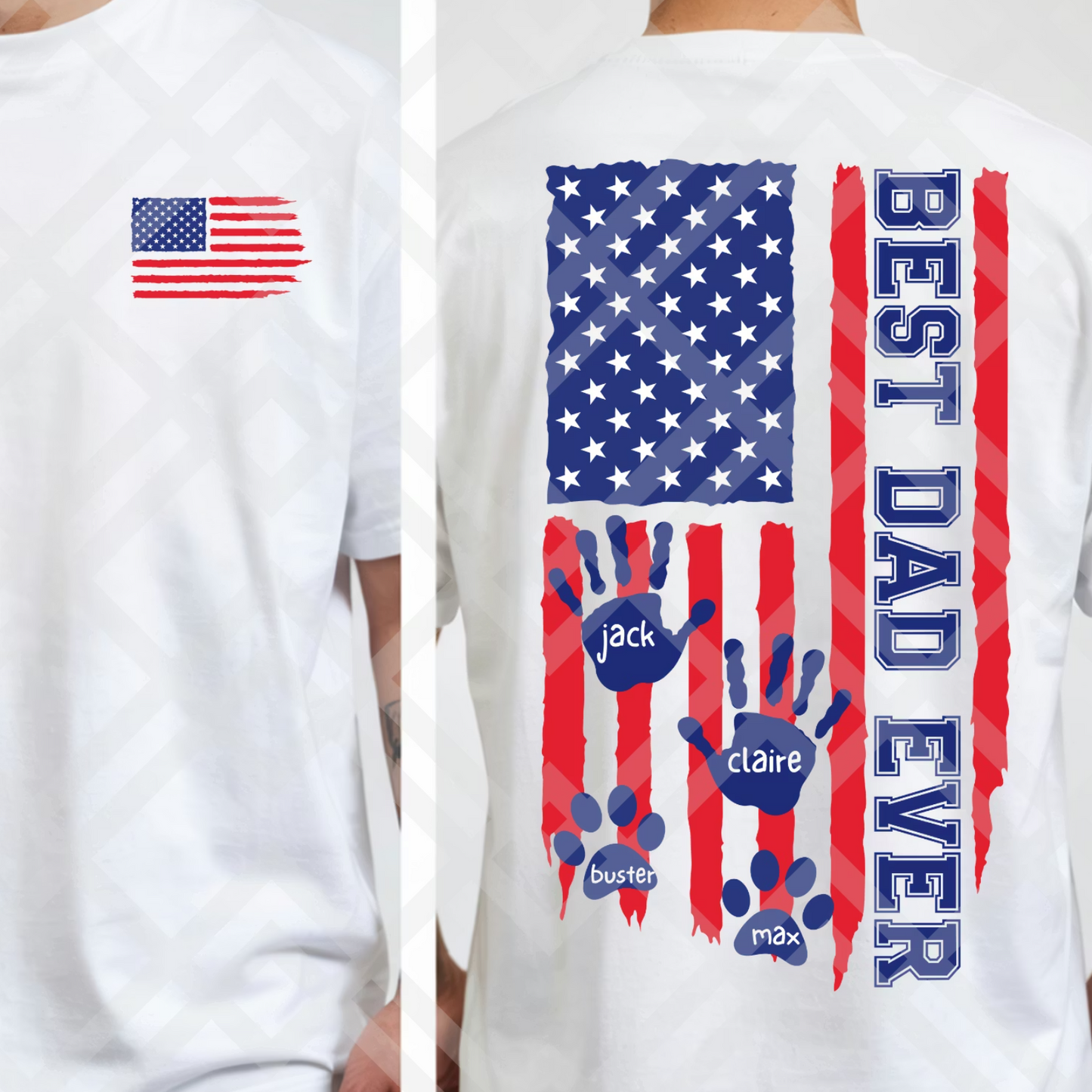 🖤 Personalized Father’s Day Tees 🖤 flag